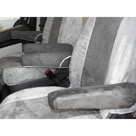Hindermann Potahy na loketní opěrky Fiat Ducato Mb Sprinter – béžové