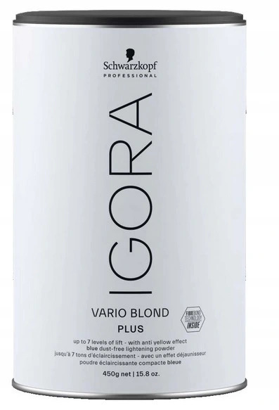 

Schwarzkopf Igora Vario Blond Plus Rozjaśniacz 450