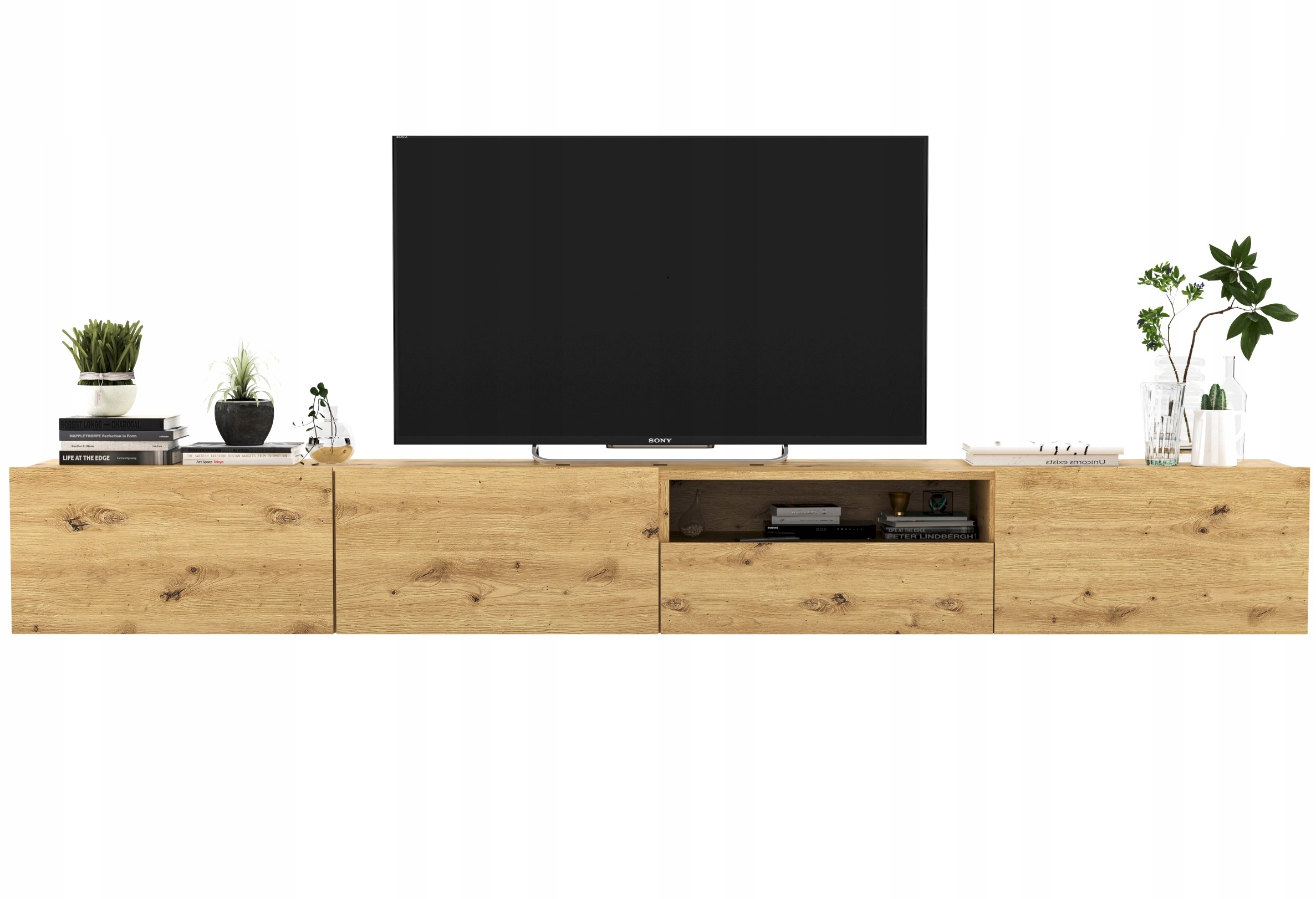 

Wisząca Szafka Rtv Loft komoda Rtv artisan 240cm