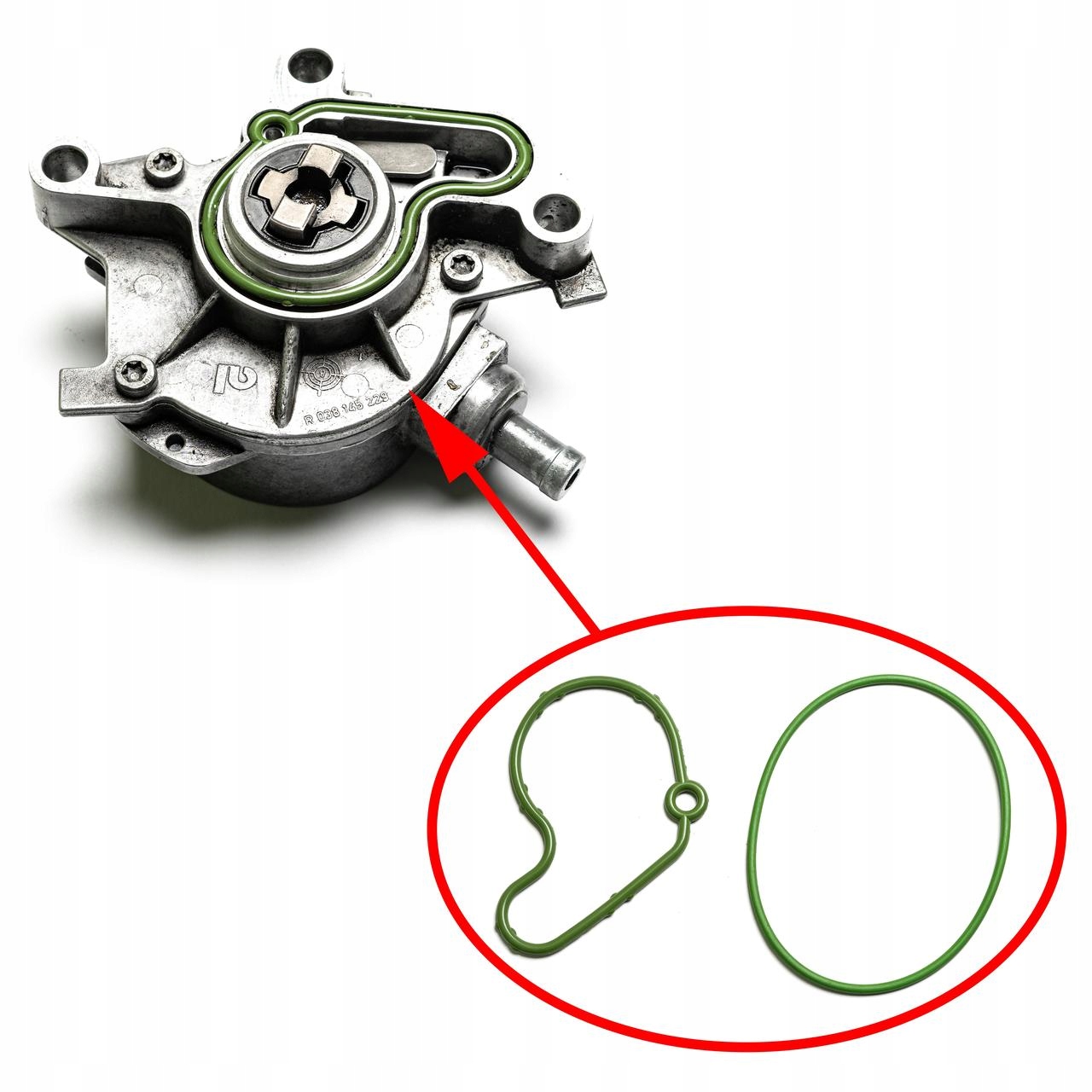 Sada pro opravu vakuové pumpy Vw 1.9 Tdi, 038145101B, 038145101A