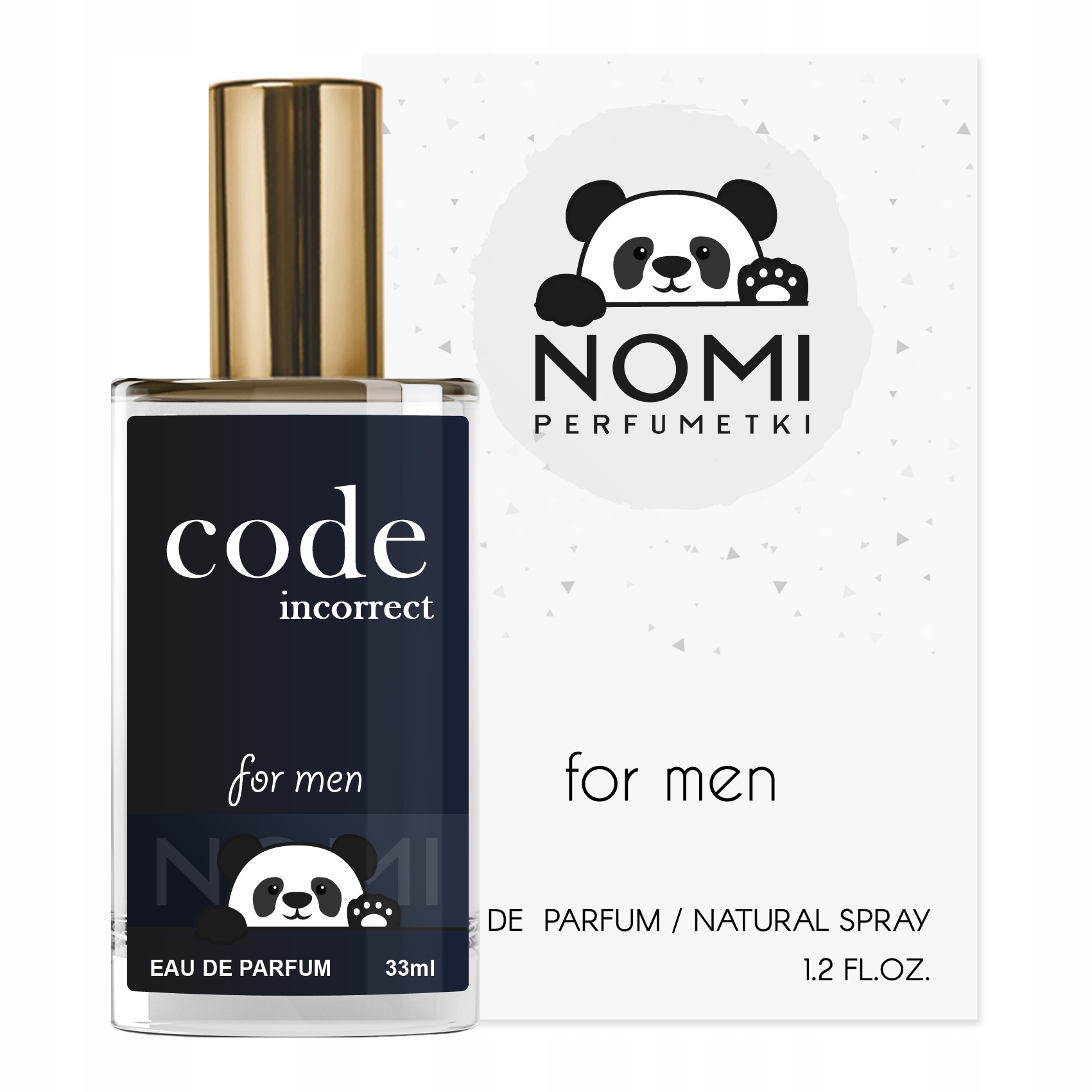 

Trwałe Nomi Perfumetki Męskie Perfumy Code 33ml