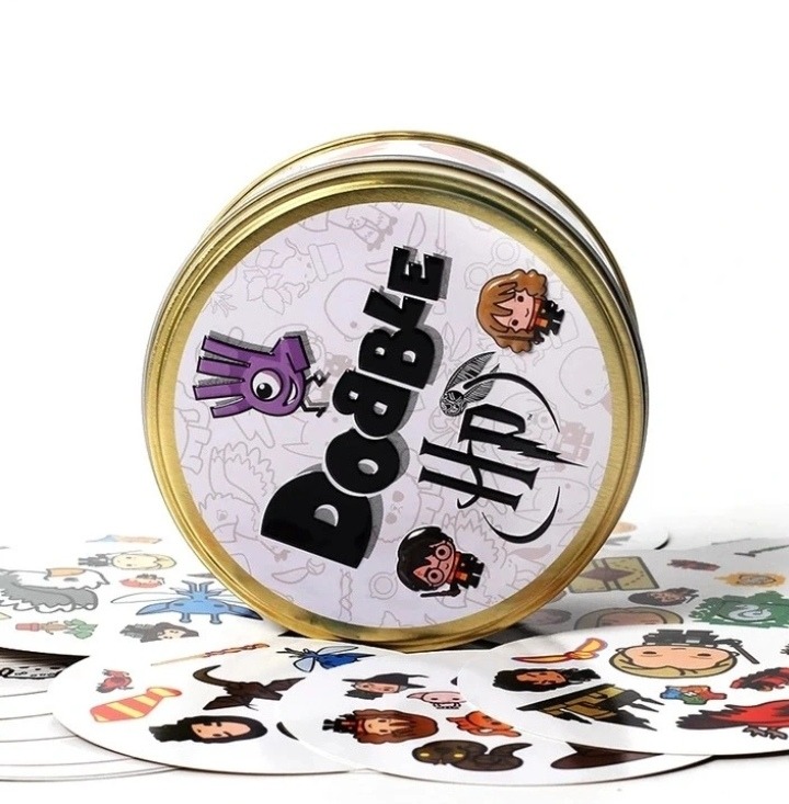 GRA KARCIANA towarzyska dobble | Harry Potter Nazwa Dobble - gra dla spostrzegawczych