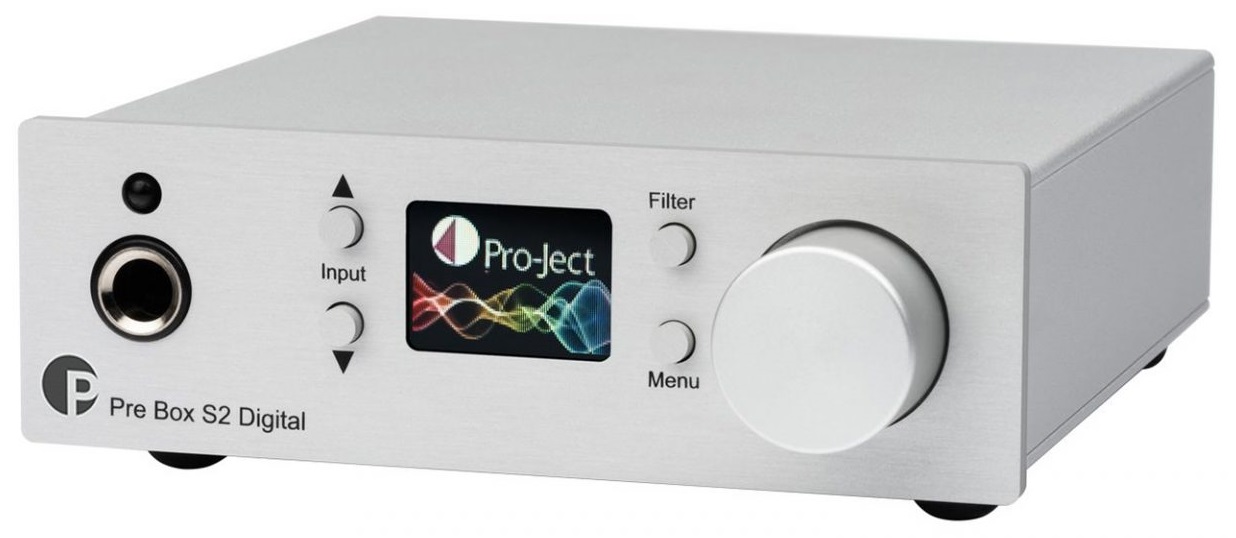 Pro-ject Pre Box S2 Digital Dac Predzosilňovač Slúchadlový Zosilňovač