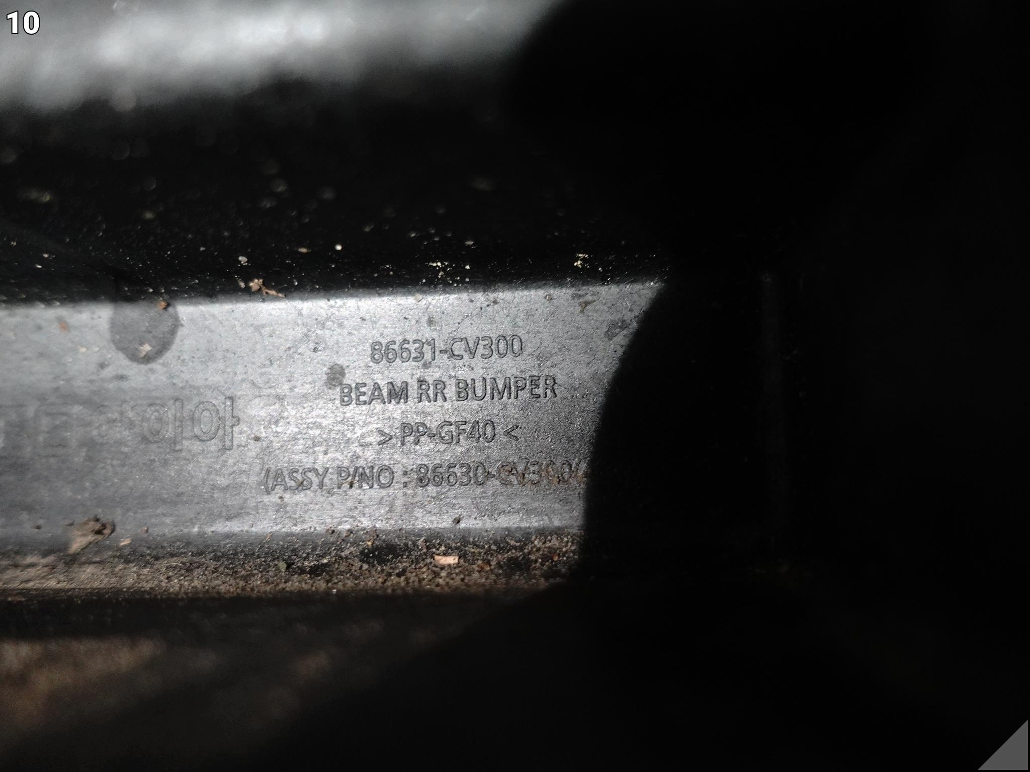 KIA EV6 21-24 sider pillar console W bumper rear part 86631-CV300