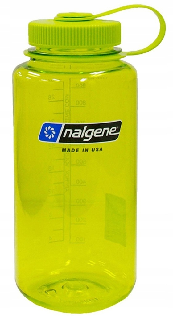 Butelka Bidon Na Wodę Nalgene Wm 1L 1000ml Spring Green Tritan Bpa Free
