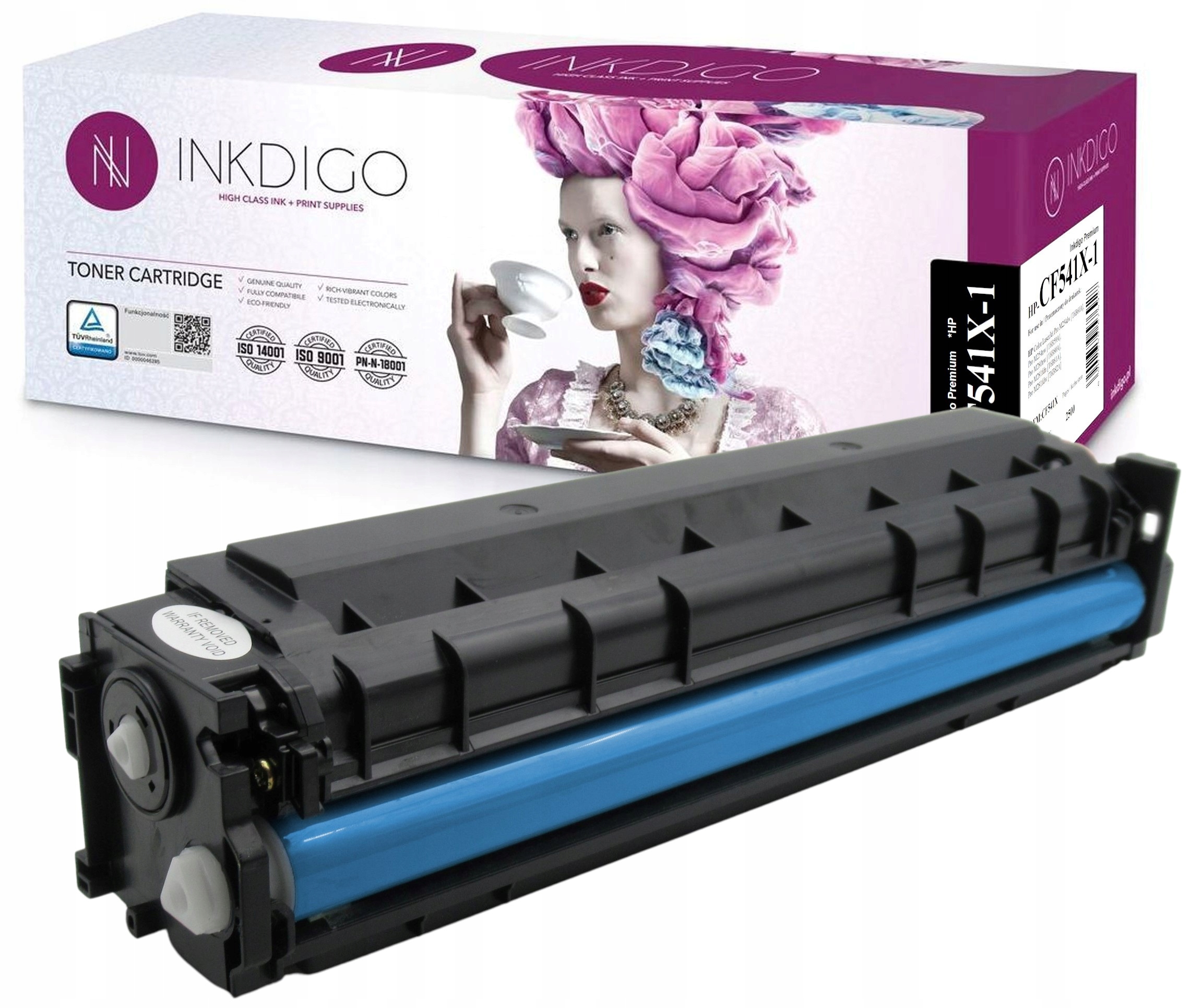 

Toner 203X Do Hp CF541X M254nw M280nw M281fw
