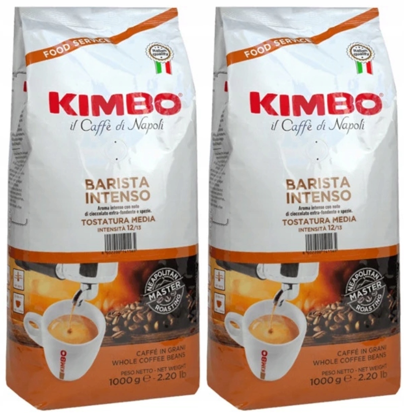 Levně Kimbo Barista Intenso káva káva 2x1 kg
