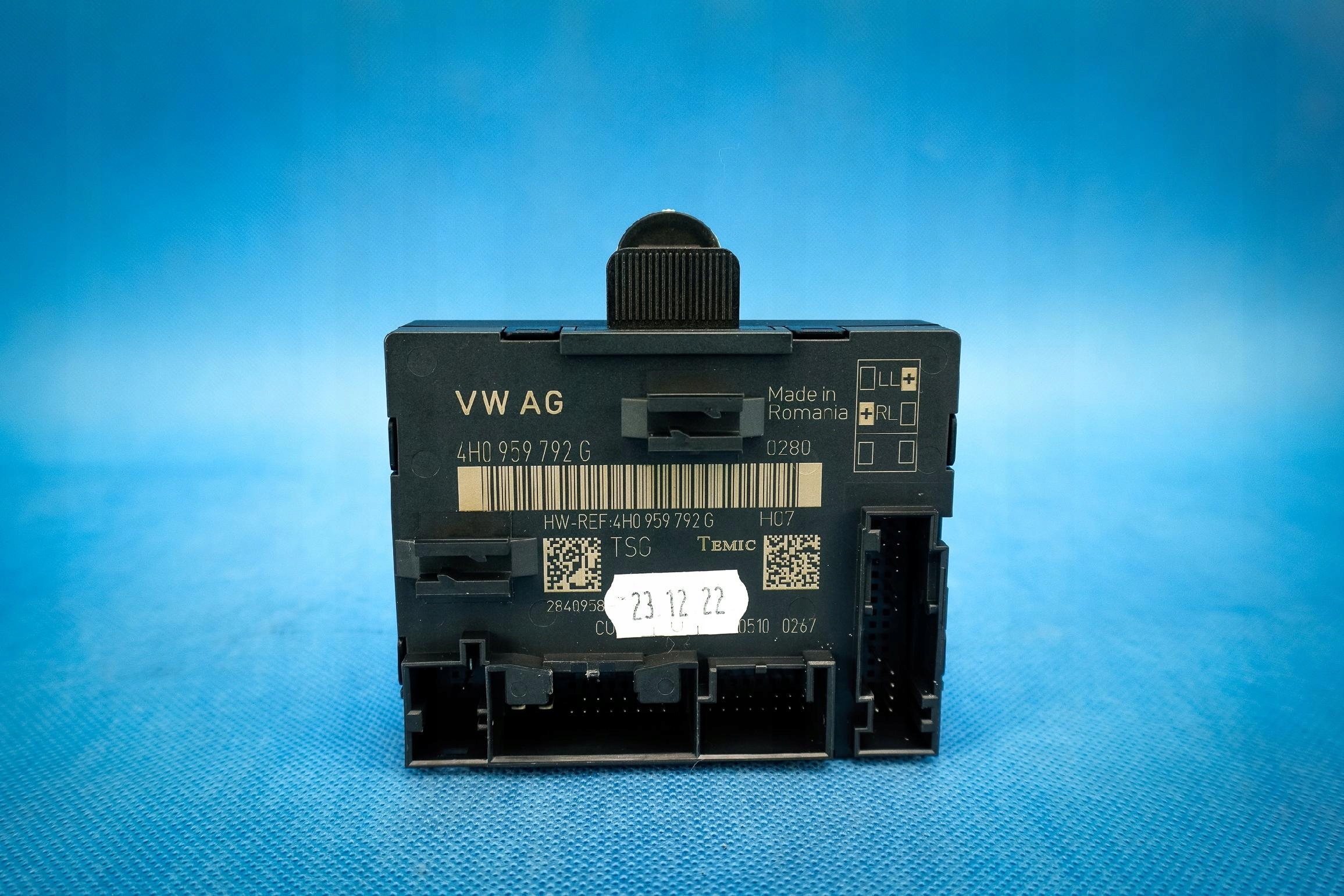 control unit door front Audi A8 S8 4H 4H0959792G dociag