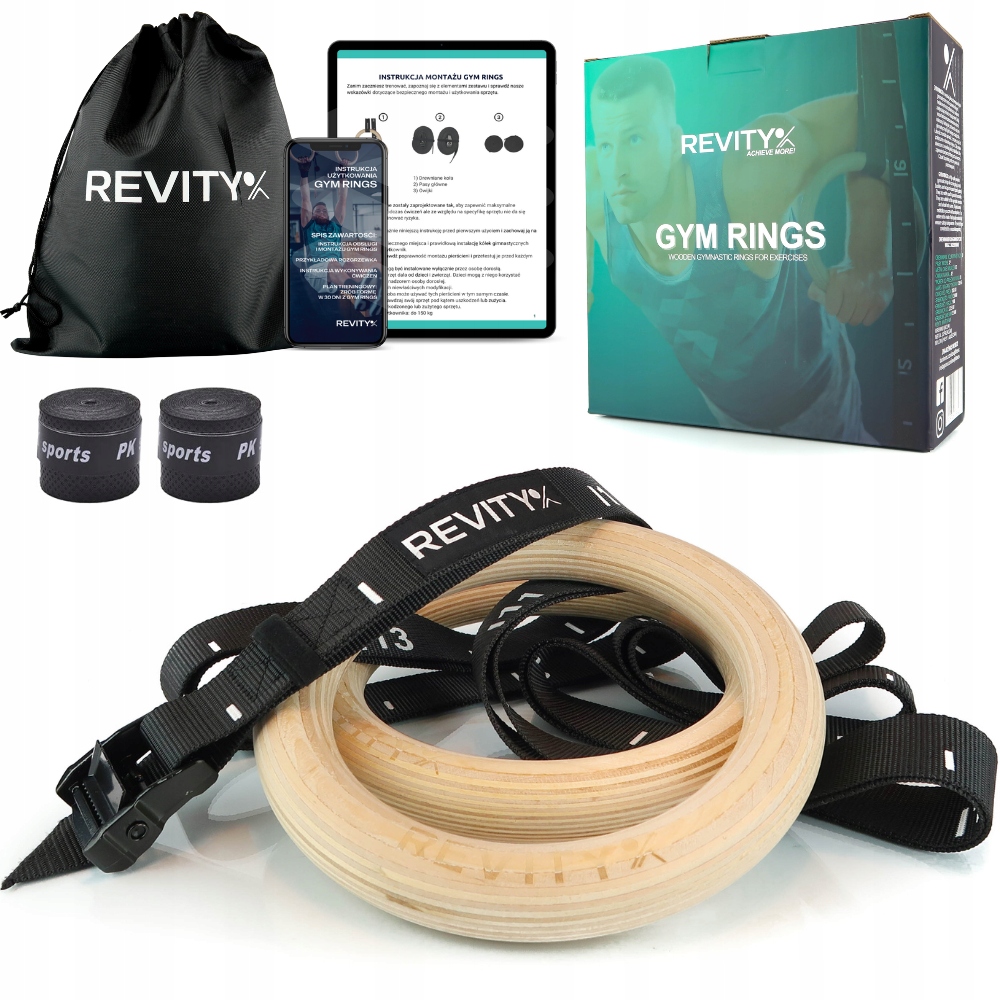 Gymnastická Kolečka Dřevěná Kolečka Pro Cvičení S Odměrkou A Omotávkami