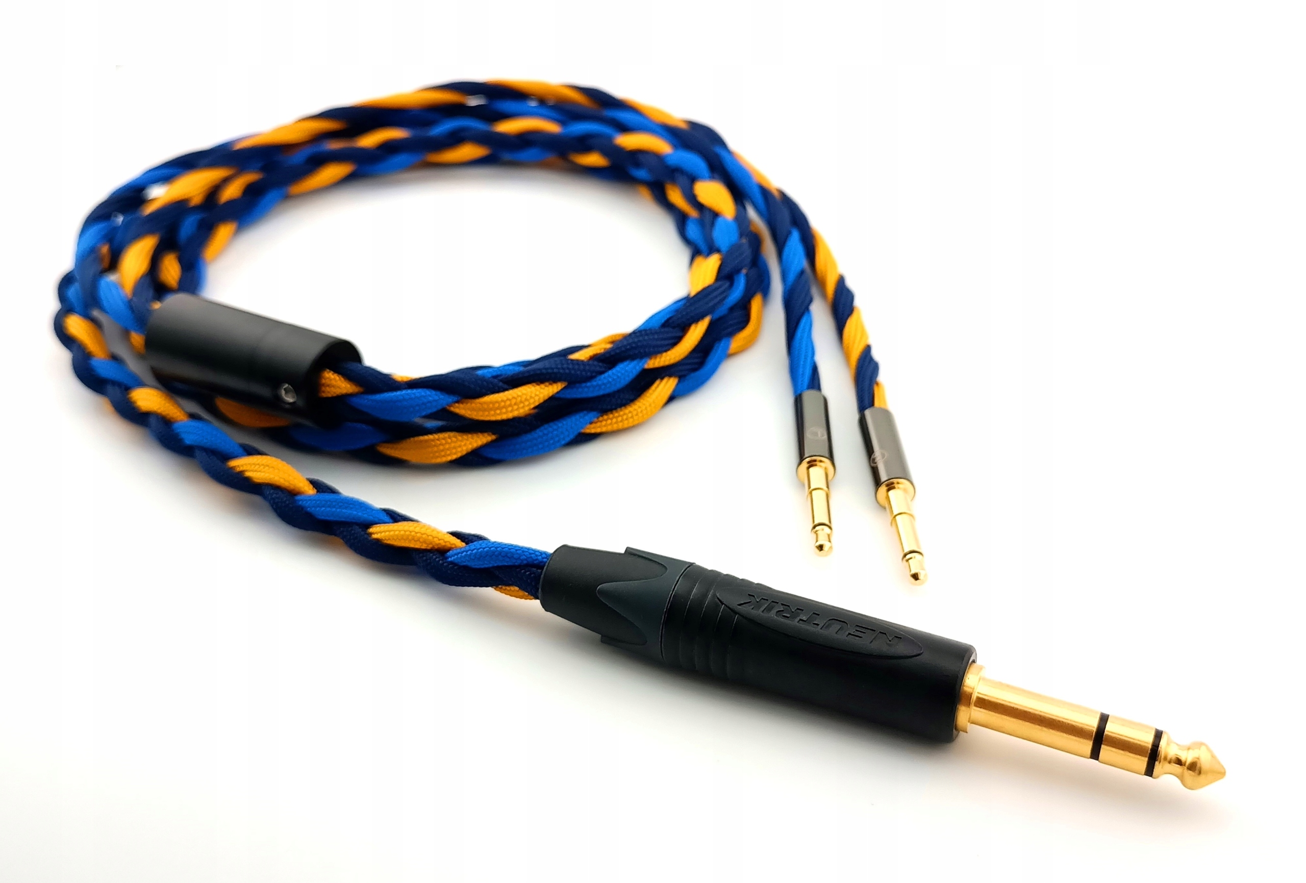 Ručne vyrobený kábel pre slúchadlá Final Audio, varianty, konektor 6,3 mm