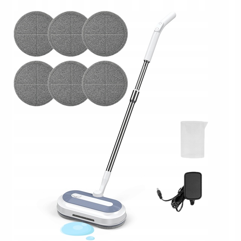 Akumulátorový elektrický mop Sada rotačních mopů Čistič oken