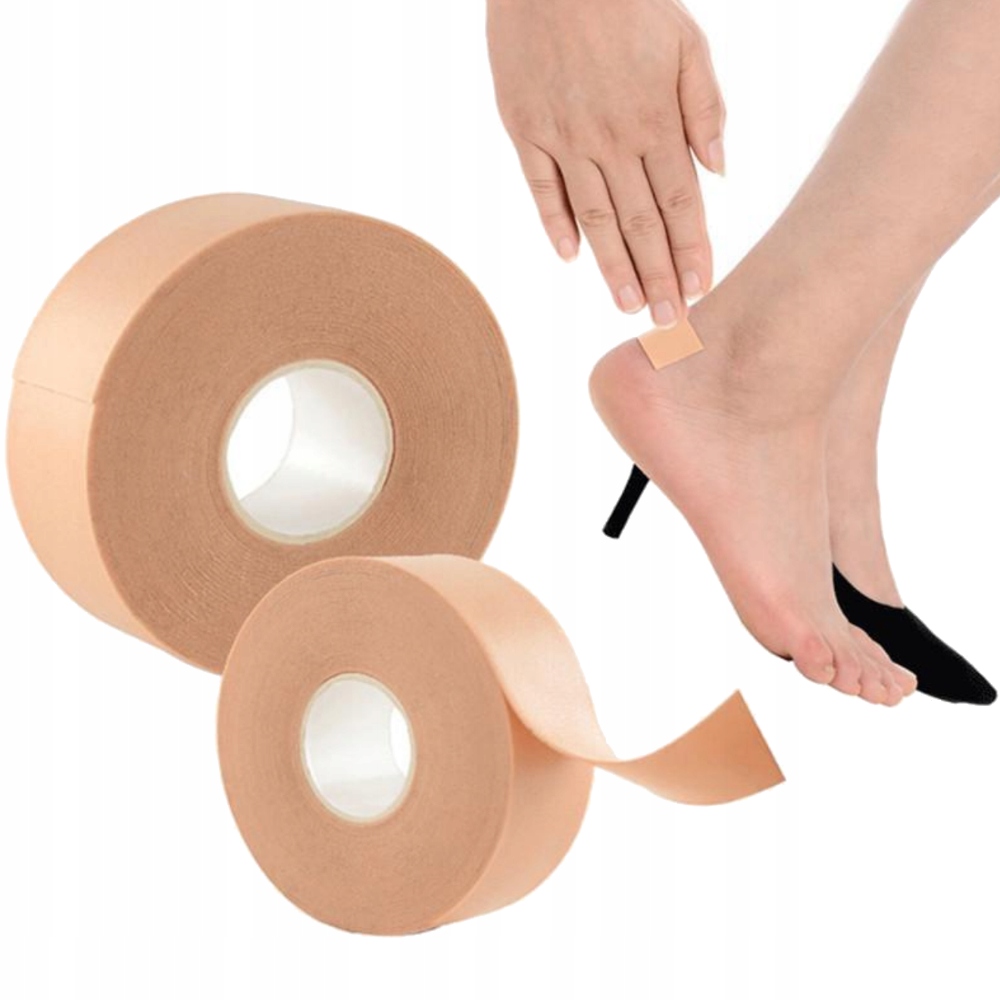 TAŚMA OCHRONNA NA ODCISKI OBTARCIA PĘCHERZE OTARCIA STÓP PIĘTY PLASTER 5m