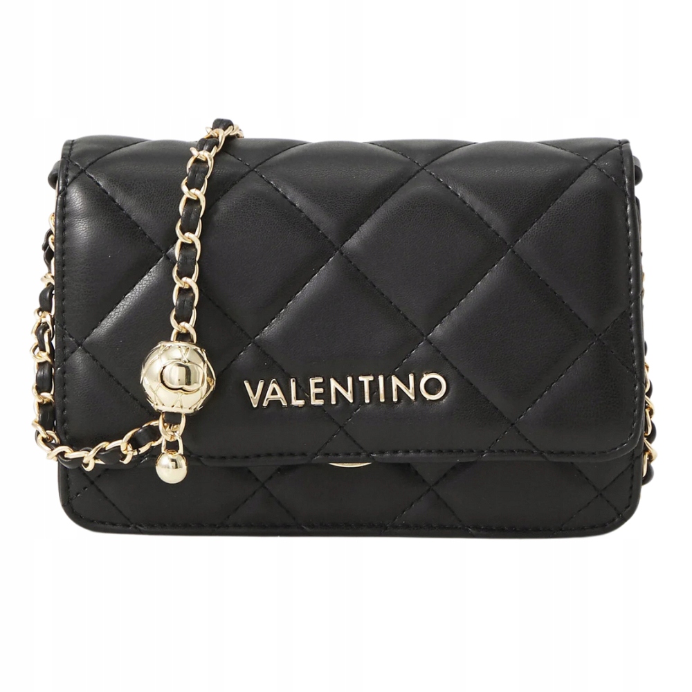 Valentino Černá dámská kabelka Ocarina Flap Bag