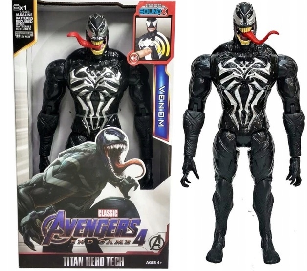 

Duży Venom Figurka Avengers 30CM Z Dzwiękiem