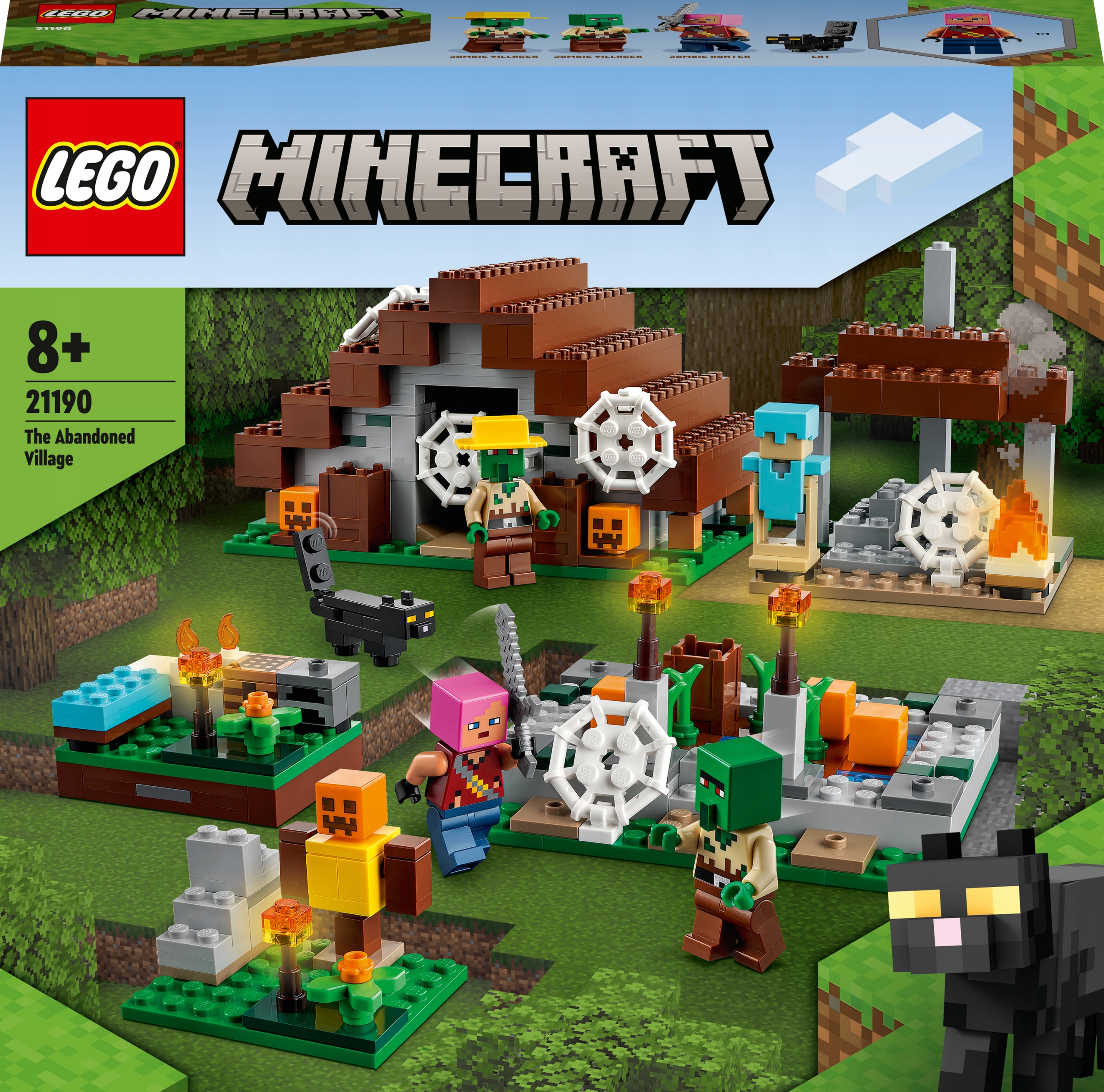 

Lego Minecraft 21190 Opuszczona wioska