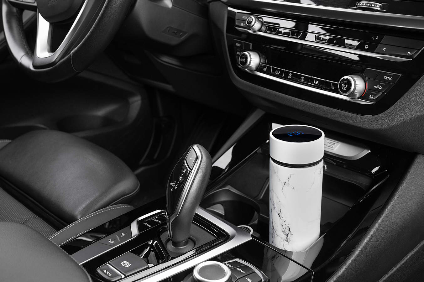 BUTELKA KUBEK TERMICZNY TERMOS BIDON MARMUREK LED Kod producenta TB2319