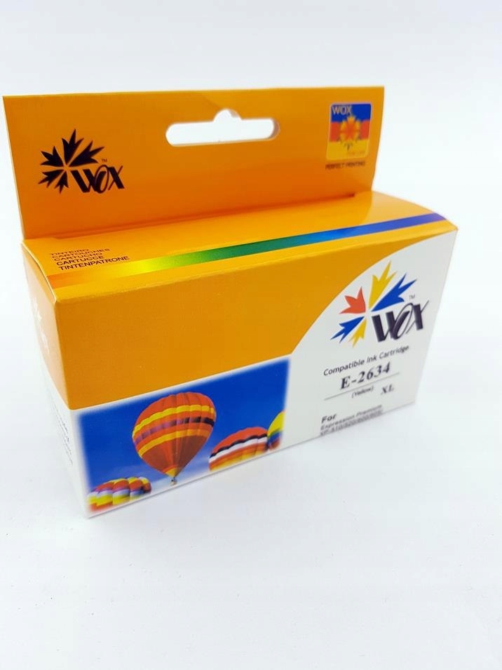 Tusz Wox Yellow Epson T2634 (26XL) zamiennik C13T26344010