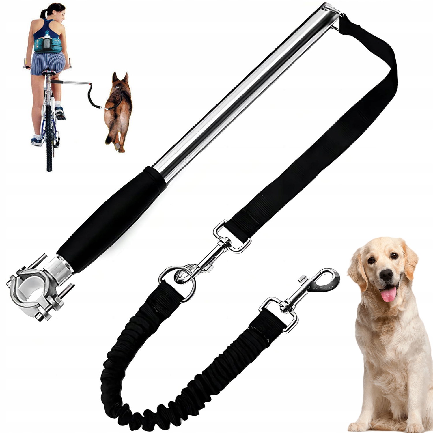 Vodítko Z Z Nerezové Oceli, Nastavitelný, Bezpečný, Černý