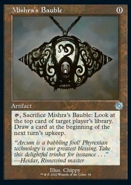 Mishra's Bauble (V.1) Retro Frame Artifacts