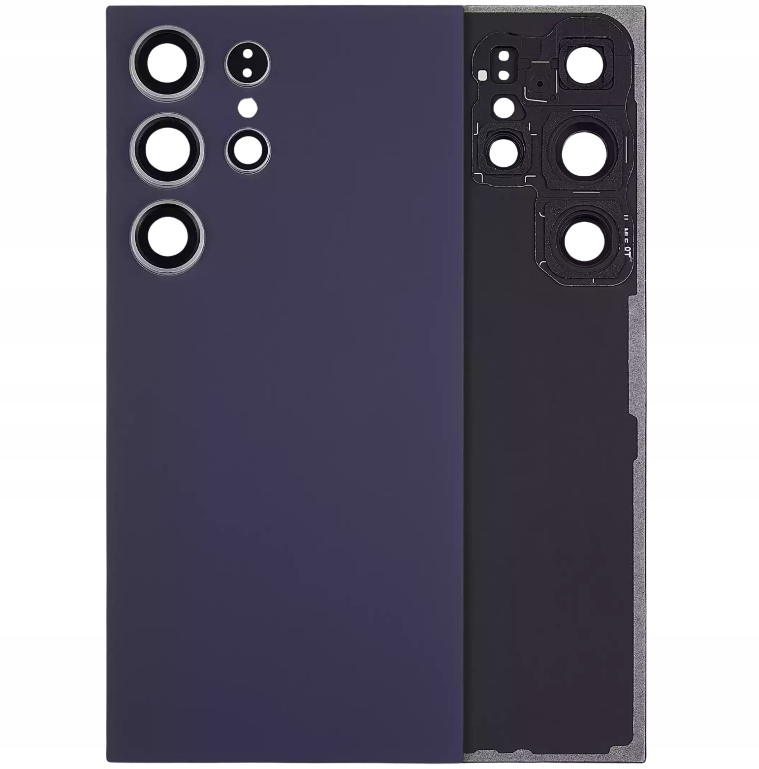 Hq Klapka Premium tył plecki do Samsung Galaxy S24 Ultra (SM-S928) fiolet