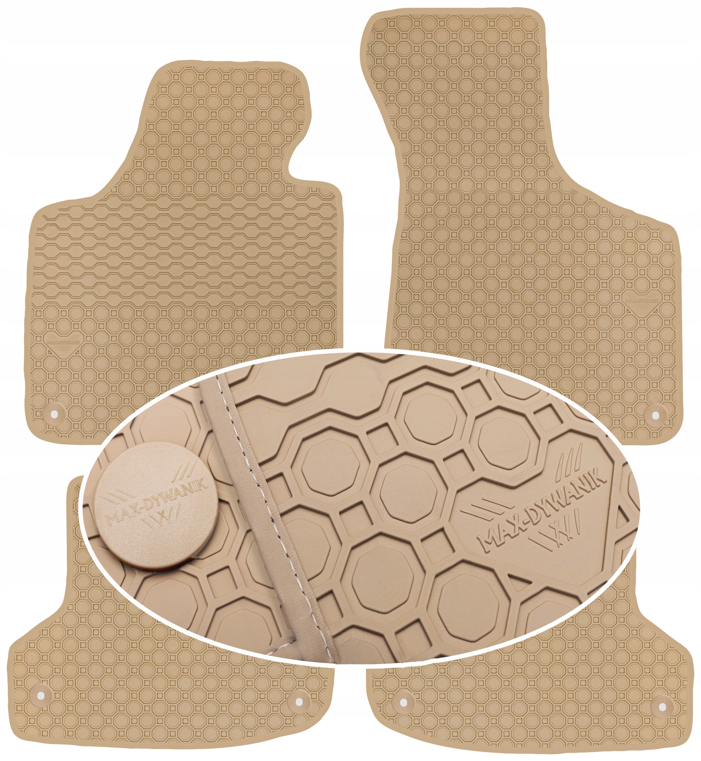 Коврики Max-Коврик резиновые 100289641000 4 el.