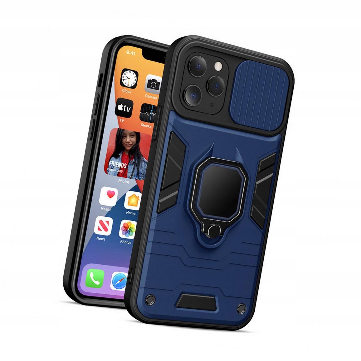 

Etui pancerne Ring Lens do iPhone 13 Mini