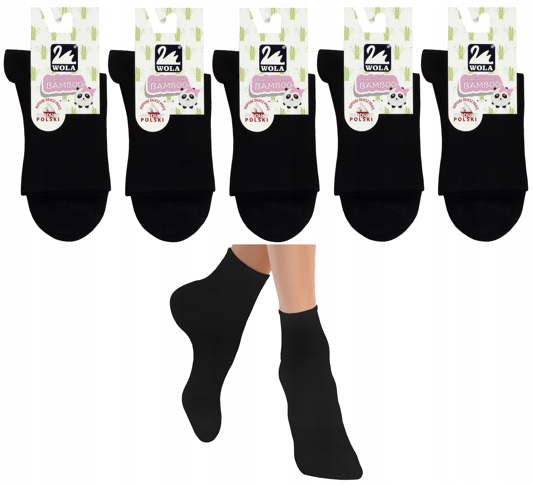 

5x Wola Skarpetki Comfort Woman Bamboo r. 36-38