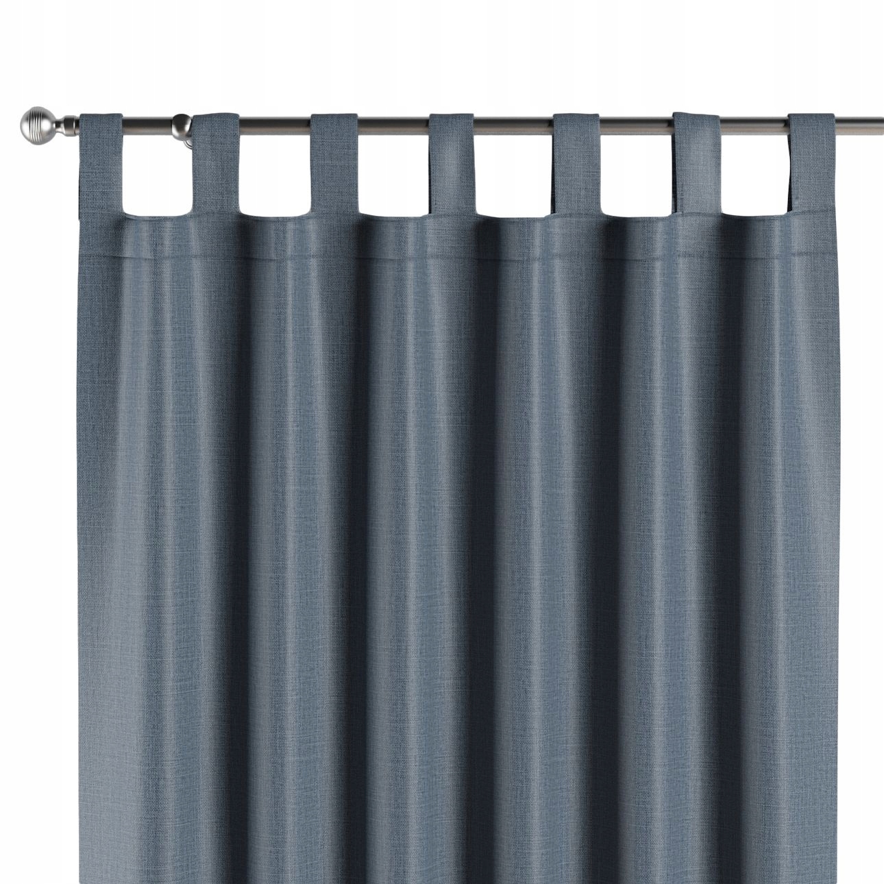 Záves na traky 1 ks 130x260 cm modrý