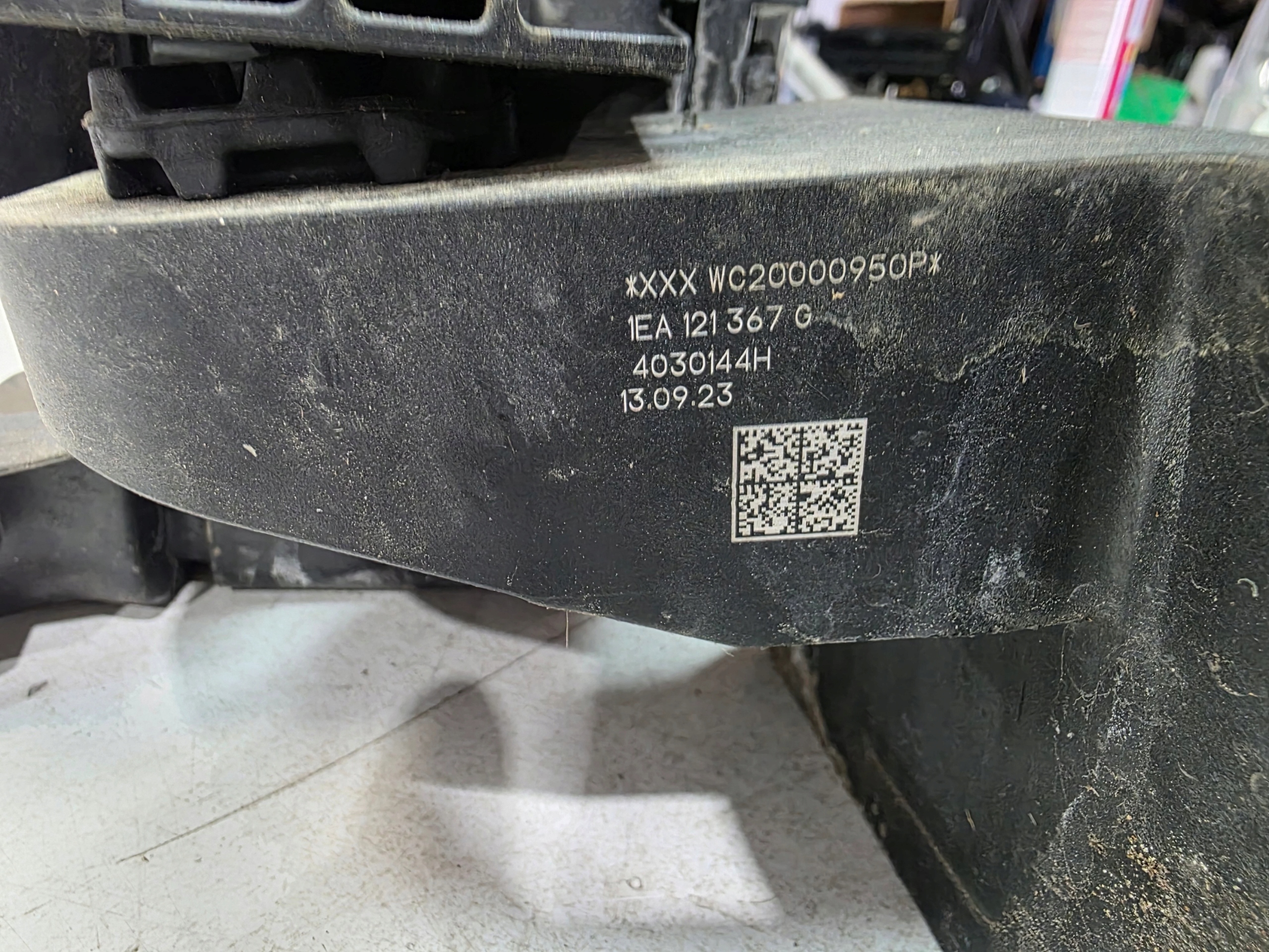 chladiče ventilátor obal ZALUZJA AUDI Q4 E-TRON 1EA121203C 1EA959455C