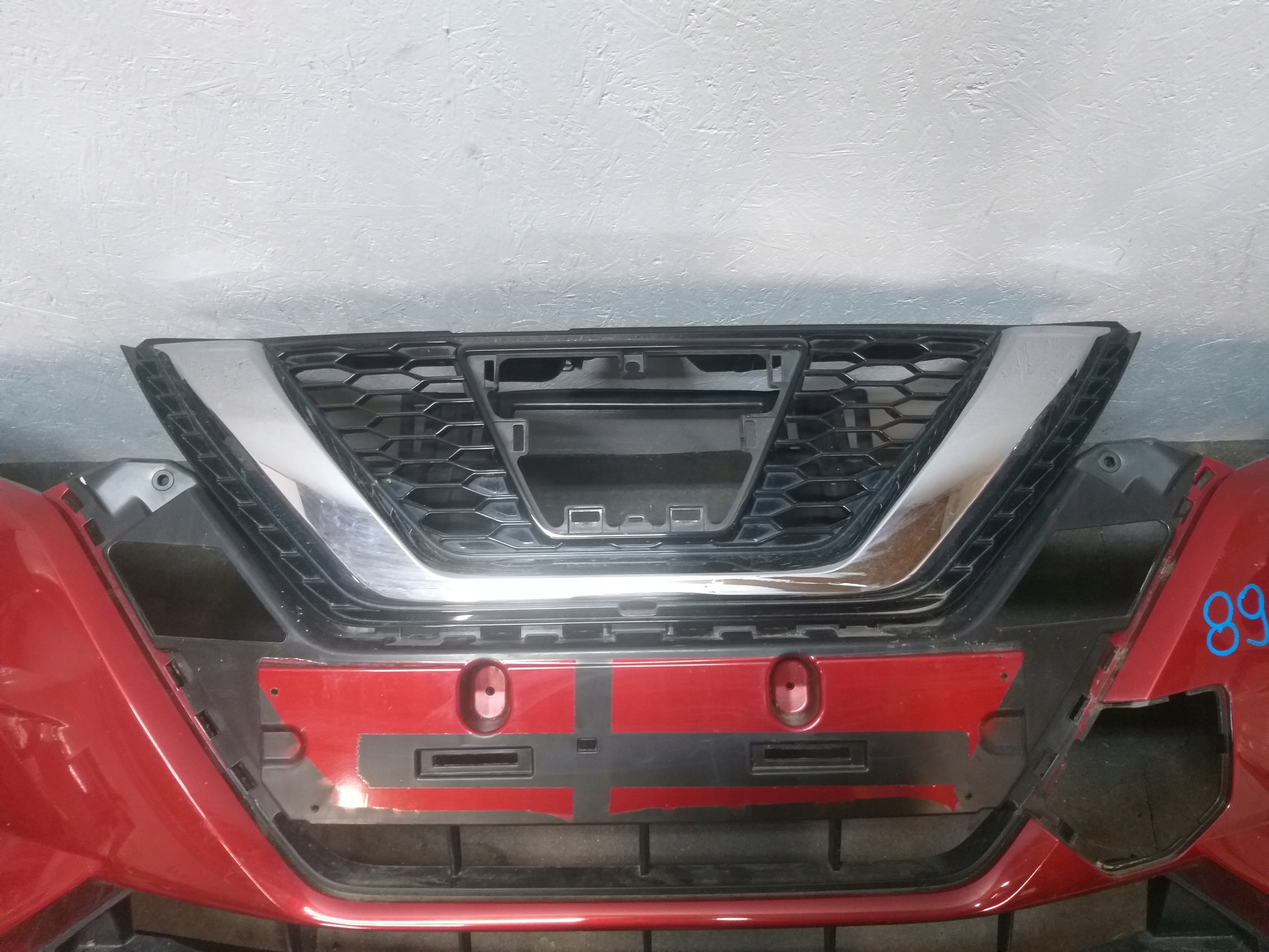 BUMPER FRONT NISSAN QASHQAI J11 LIFT 17