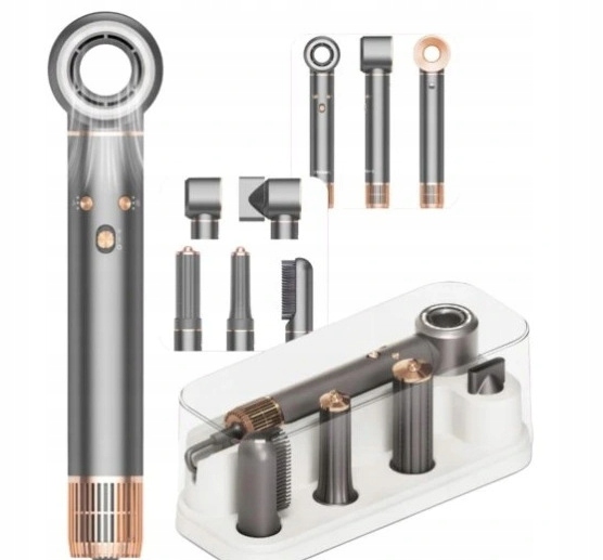 Výkonná Sušička Vlasov 5V1 3 Rýchlosť S Ionizáciou 1300W Regulácia