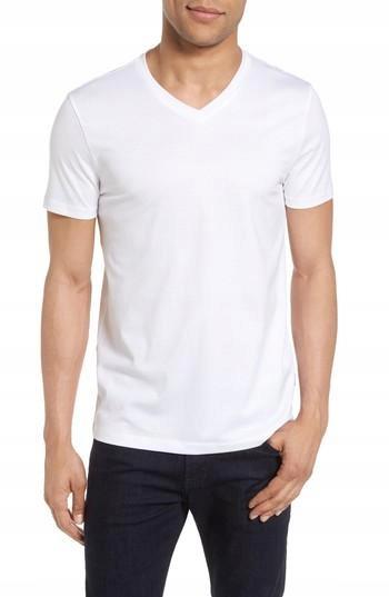

Hugo Boss Haftowane Logo Biały T-shirt Klasyk XXL