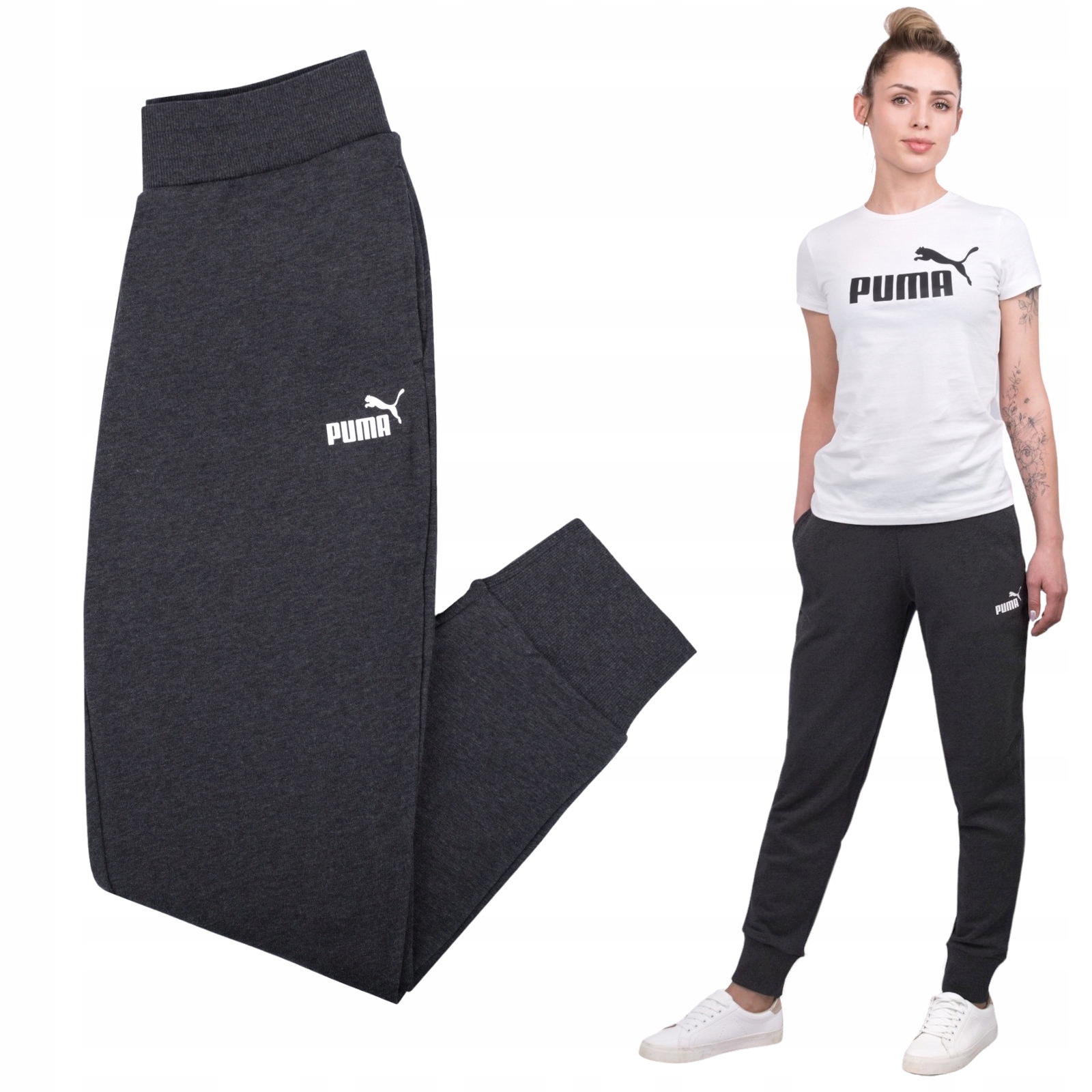 

Spodnie Plus Size Damskie Puma Bawełniane XXL