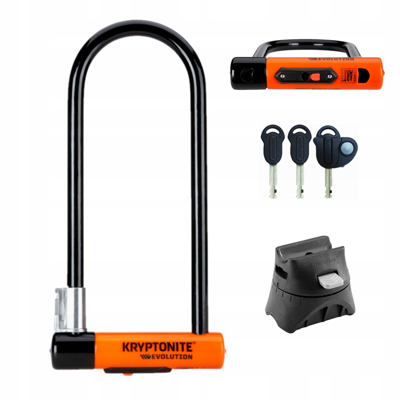 KRYPTONITE Evolution Uロックセット Kryptonite New -u - Evolution Antirobbo na rower, motocykl