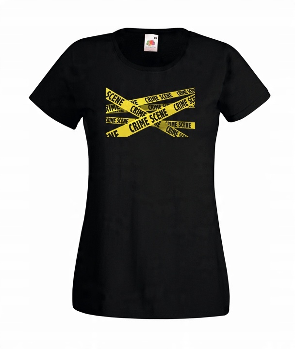 

Xs Koszulka Damska Kryminalne Zagadki Crime Scene