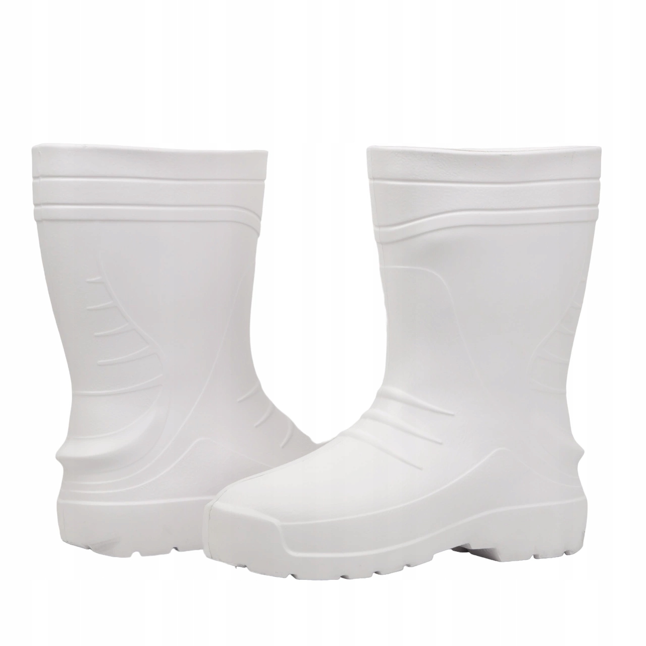 Kalosze Piankowe Białe EVA Ocieplane Torino 47 Marka inna