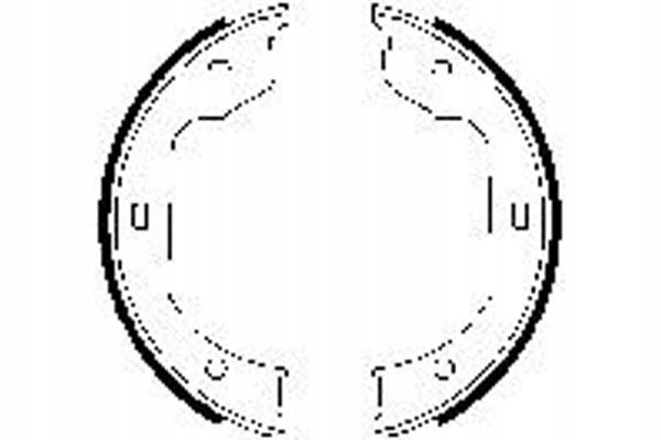 FSB668/FER - FERODO ГАЛЬМІВНІ КОЛОДКИ КОМПЛЕКТ. BMW 3 (E46), 5 (E39)