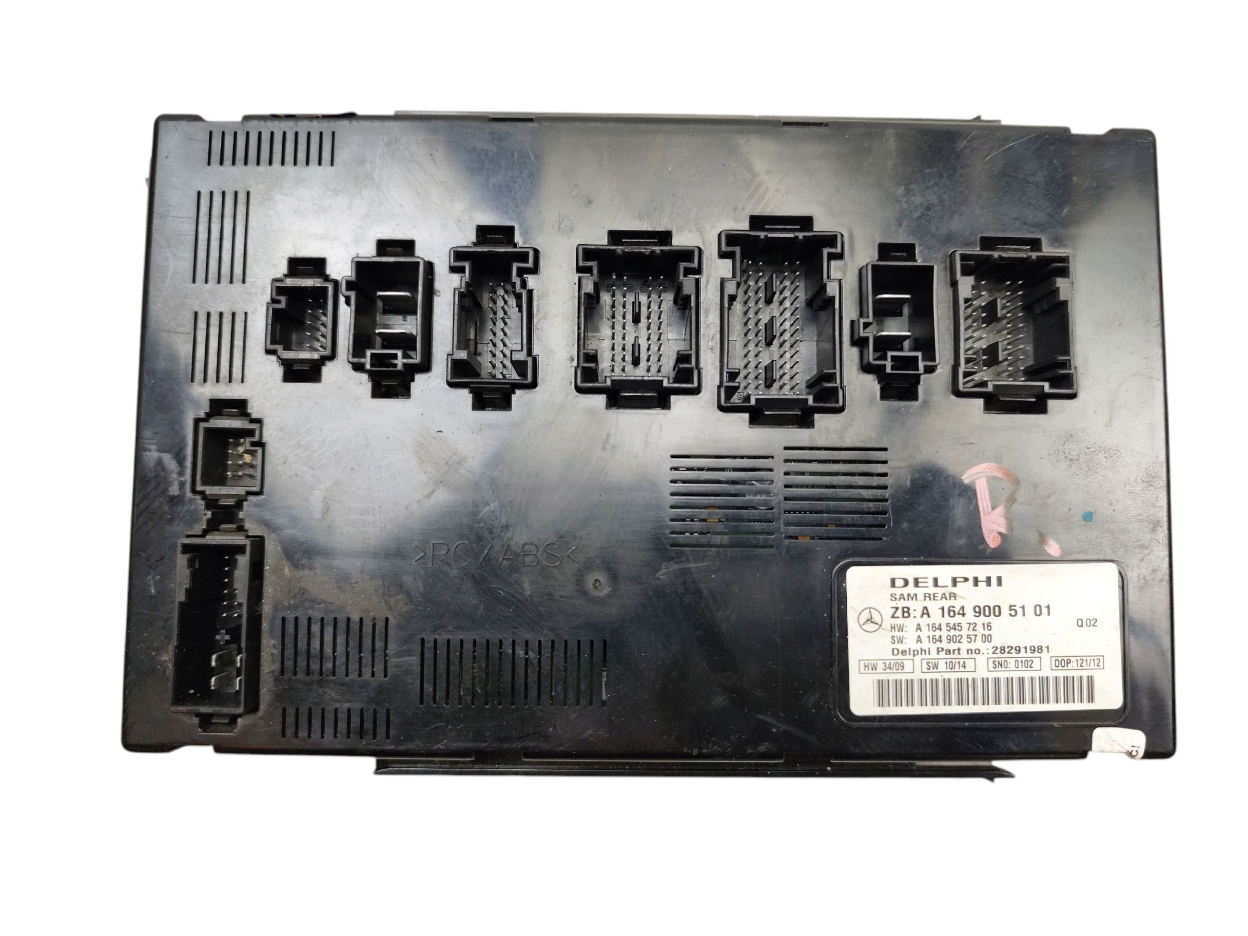module control unit SAM MERCEDES ML W164 A1649005101 A1645457216 A1649025700