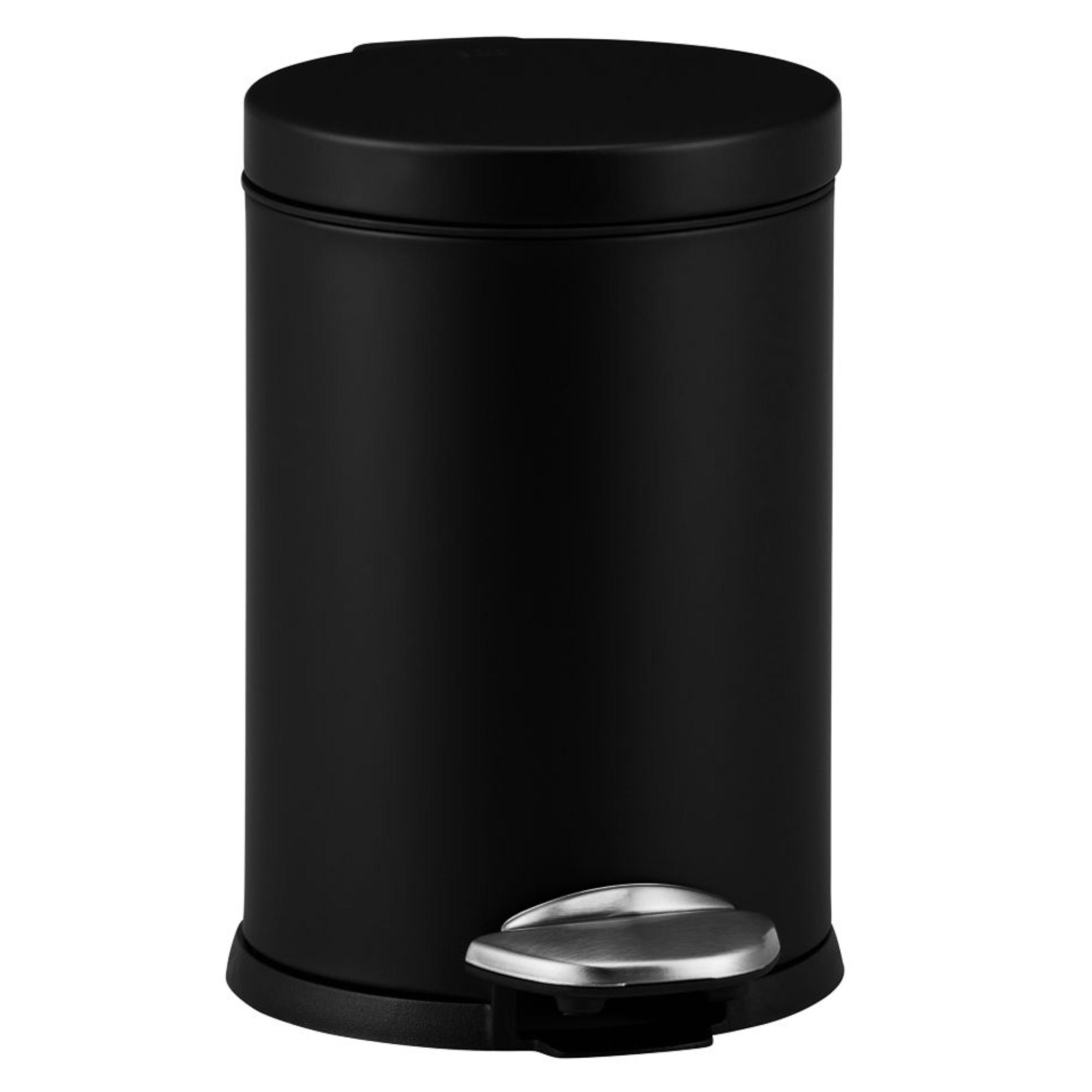 Merida Top Silent Luna Pedálový Koš, 3 L, Kovový, Černý Matný, HOP417