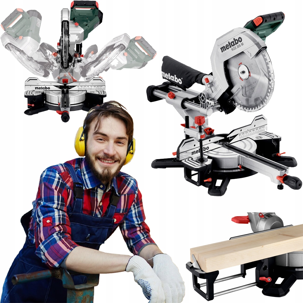 Metabo 613305000 Kgs 305 M Kapówka ukośnica piła pilarka ukosowa 2000W