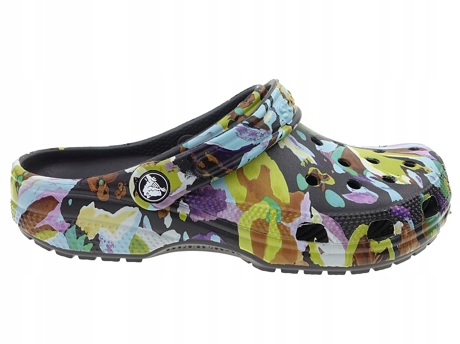 Klapki Crocs Painted Floral 211587-0LD black sand 41/42