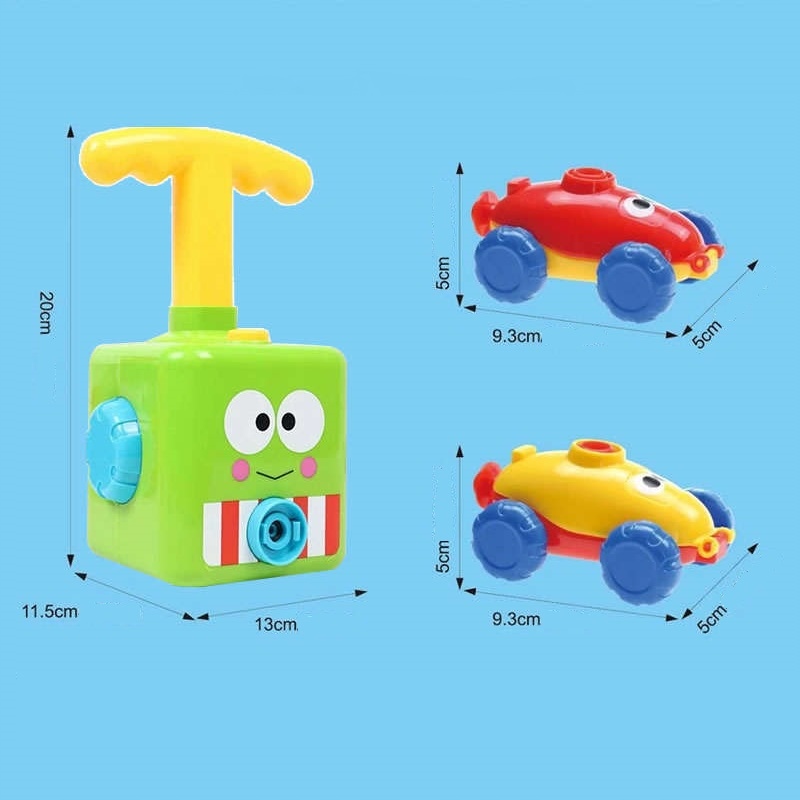 WYRZUTNIA BALONÓW SAMOCHÓD AERO BALONY ZESTAW XXL Materiał guma plastik