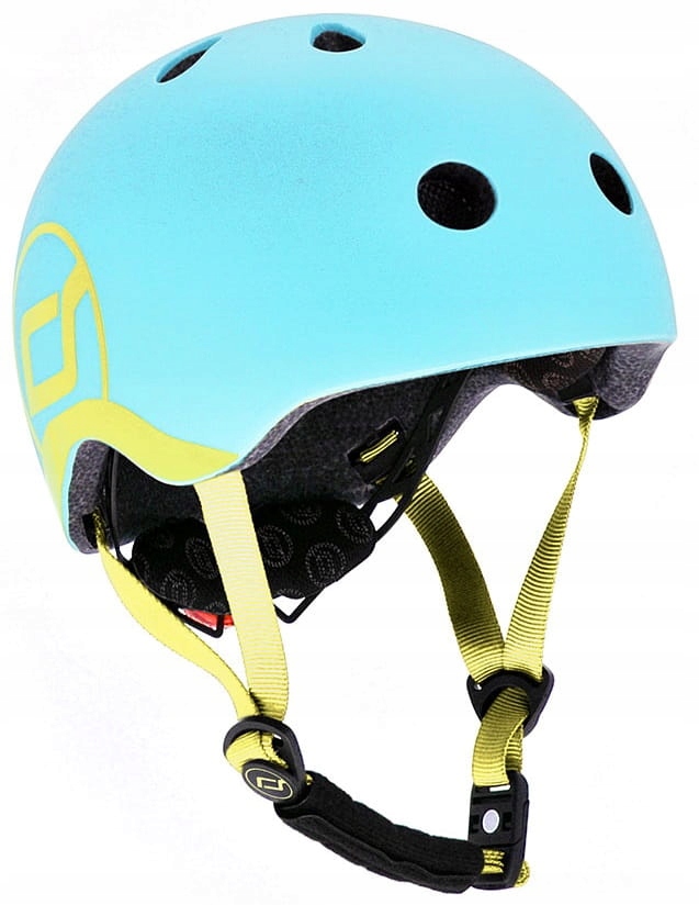 

Kask Scootandride Bezpieczny Regulowany Blueberry