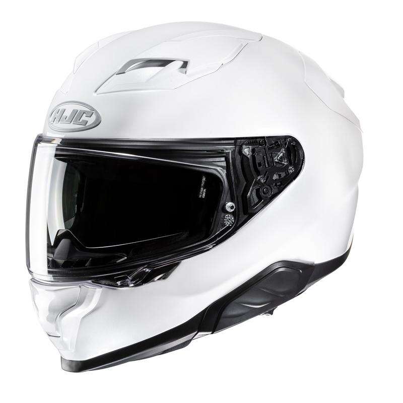 Hjc F71 integrálna motocyklová prilba Solid Pearl White veľ. M