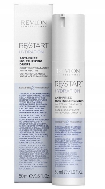 Revlon Restart Hydration Anti-Frizz Drops 50ml