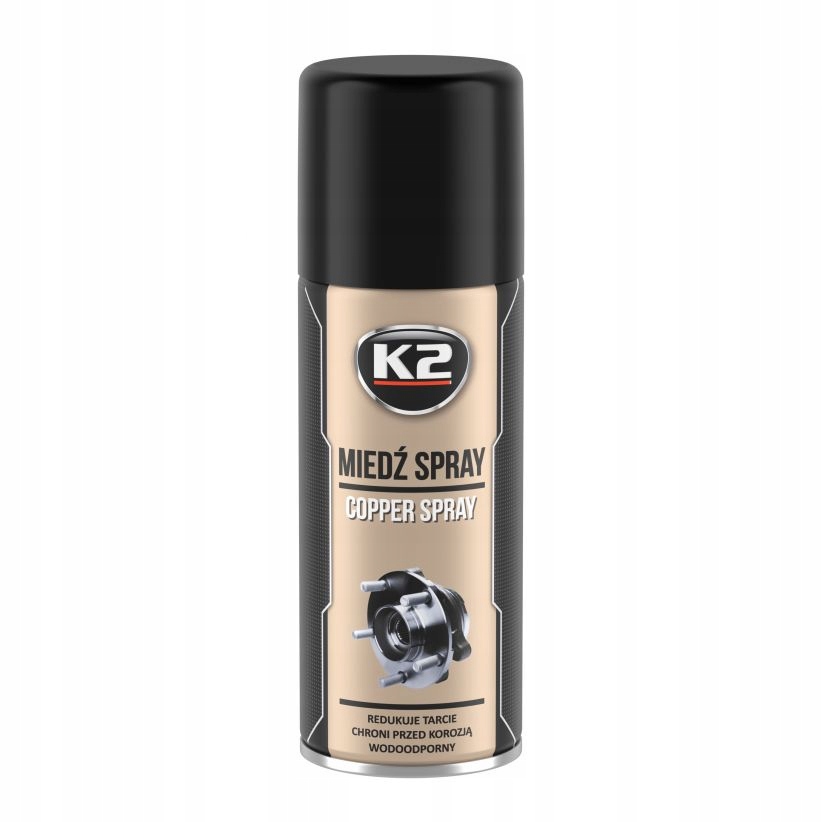

K2 Miedź Spray Smar miedziany 400ml W122