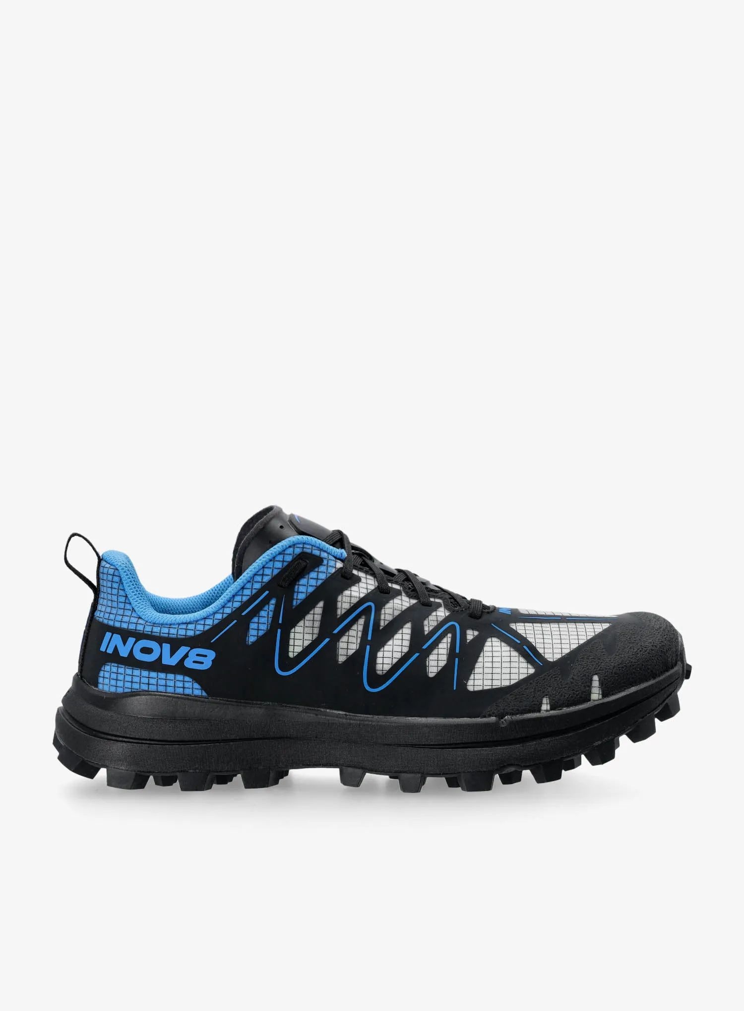 Trailové boty Inov-8 Mudtalon Zero V2 Wide černá/modrá 44