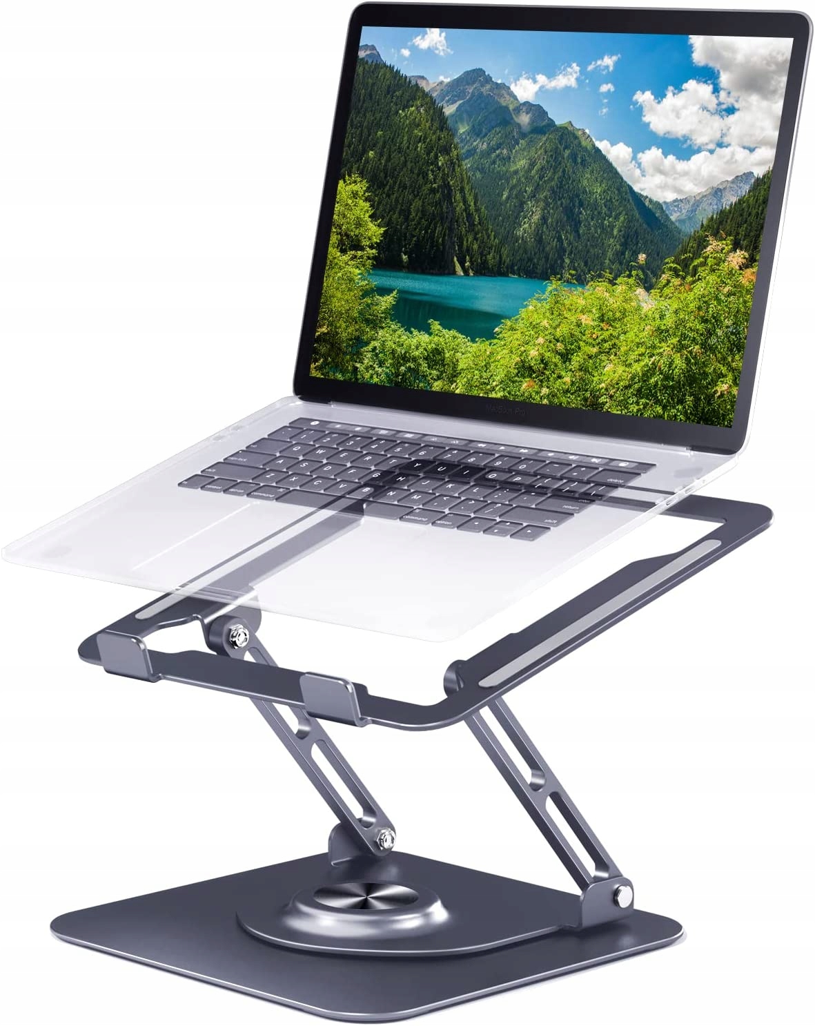 PODSTAWKA ALUMINIOWA STOJAK POD LAPTOPA 360 STOPNI