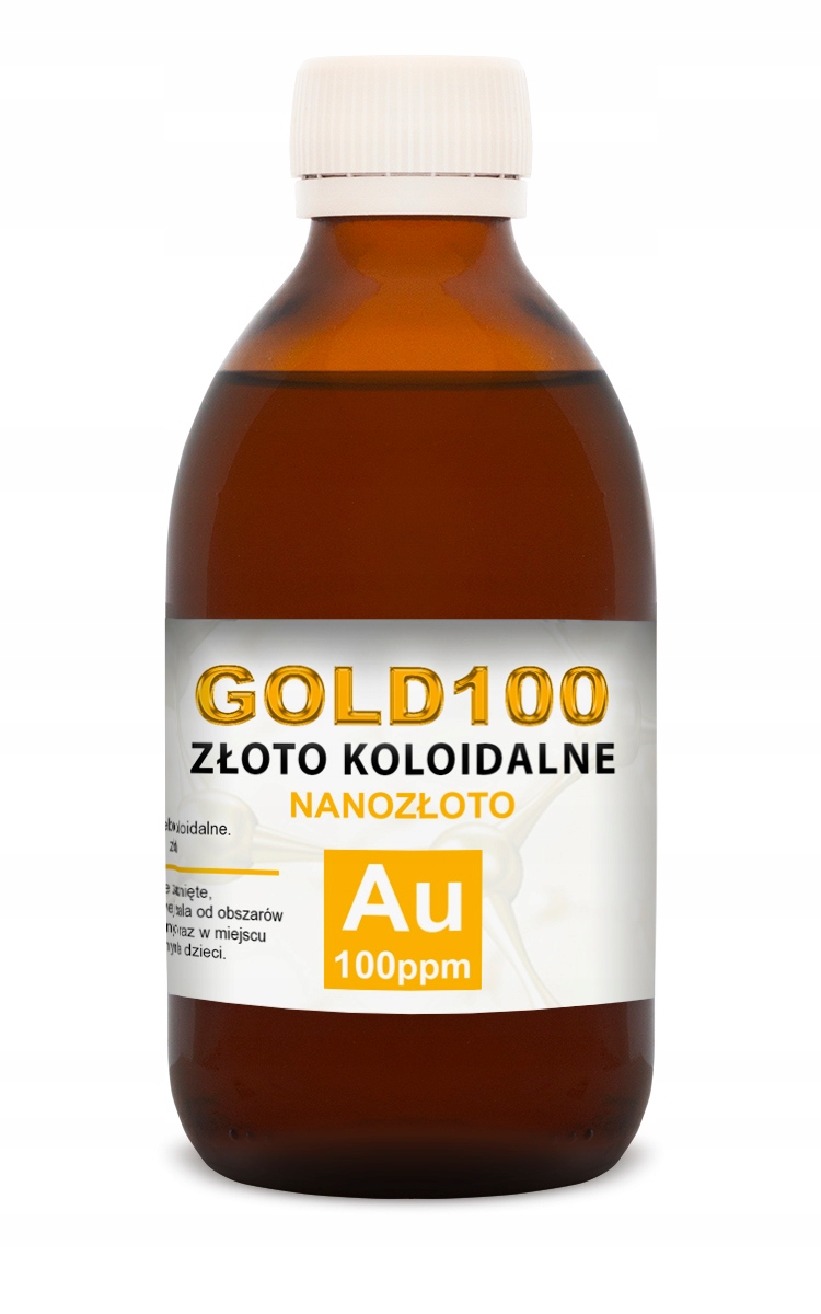 

Złoto Koloidalne- Strong- Nano Złoto 100 ppm!