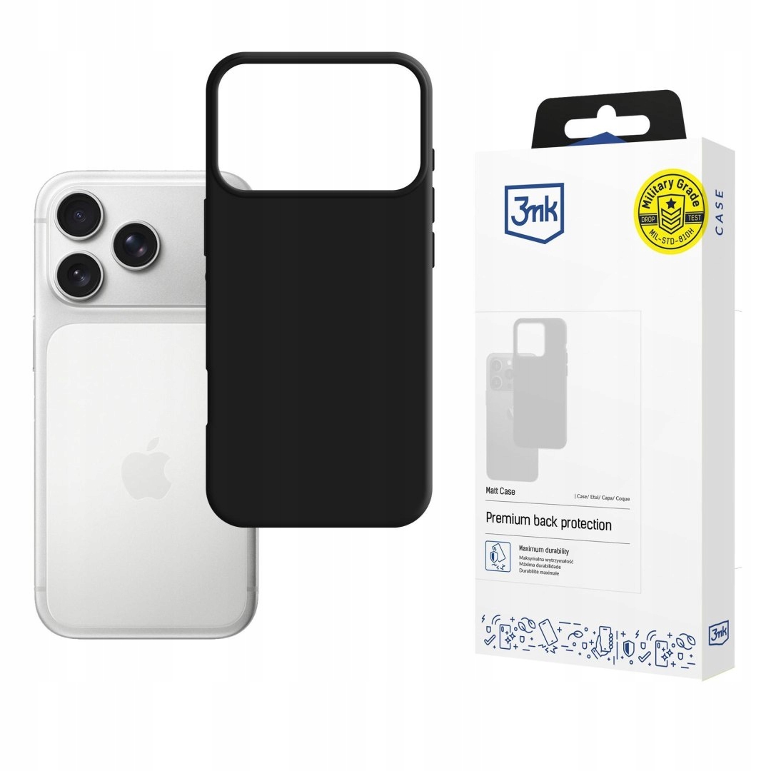 Etui na telefon do Apple iPhone 17 Pro Max 3mk Matt Case
